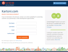 Tablet Screenshot of kartoni.com